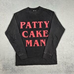 Black Wash Dnd by Ferris patty cake man long sleeve Shirt  Size Medium #1089